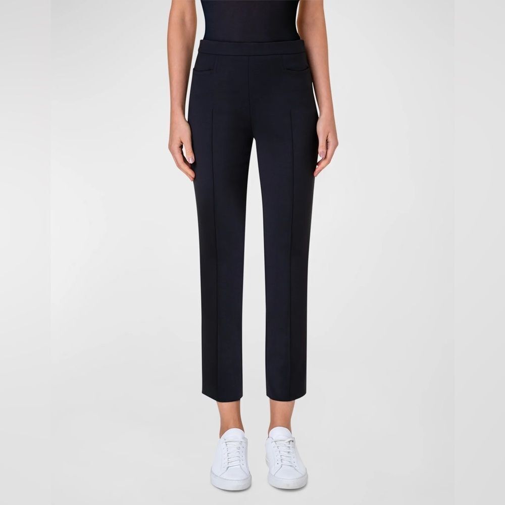 Akris Punto • Franca Techno cotton blend ankle pants